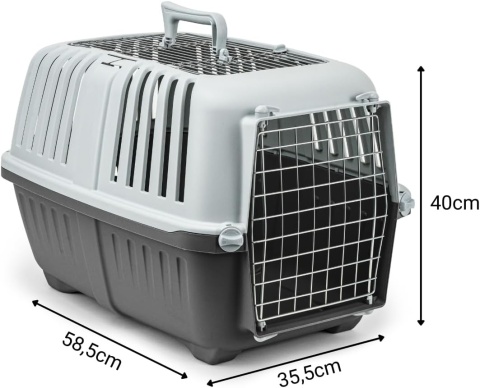 Lionto Transporter dla psów TB00916 58,5 x 35,5 x 40 cm niebieski do 15kg