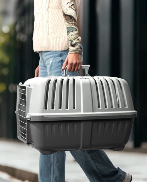 Lionto Transporter dla psów TB00916 58,5 x 35,5 x 40 cm niebieski do 15kg
