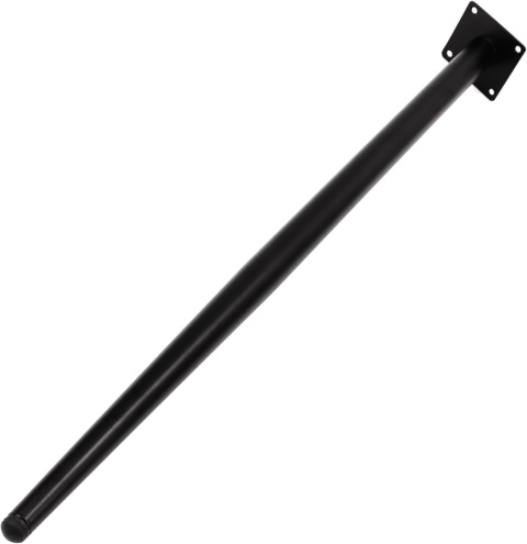 METALOWE NOGI DO STOŁU SKOŚNE NOGI MEBLOWE Z NAKŁADKAMI 72CM