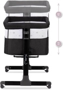 Momi REVO Wielofunkcyjne łóżeczko dziecięce i pomocnicze, 6-stopniowa regulacja