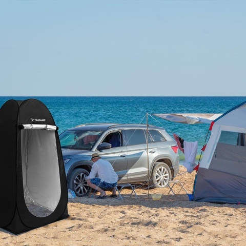 Namiot na Prysznic Przebieralnia Toaleta WC Przenośna Plażowy Kempingowy
