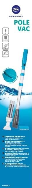 ODKURZACZ BASENOWY NIEBIESKI ELEKTRYCZNY GRE ABS3 133 CM