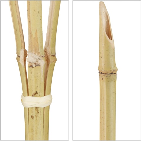 Pochodnia bambusowa Relaxdays 90 cm 10 sztuk