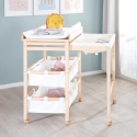 ROBA 1253 Wanienka + przewijak DREWNO 83x56x100 cm z matą