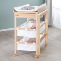 ROBA 1253 Wanienka + przewijak DREWNO 83x56x100 cm z matą