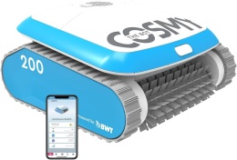 Robot basenowy BWT Cosmy 200, niezwykle lekki i kompaktowy