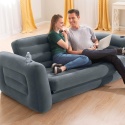 Sofa dmuchana rozkładana duże łóżko materac 2w1 INTEX 66552