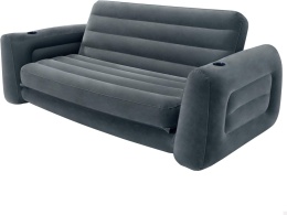 Sofa dmuchana rozkładana duże łóżko materac 2w1 INTEX 66552
