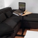 Stolik biurko podstawka pod laptopa Relaxdays na kółkach mobilne