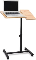 Stolik biurko podstawka pod laptopa Relaxdays na kółkach mobilne
