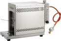 Tepro Toronto 3184 Grill do Steków do 800 °C, Srebrny, 56 x 23 x 40.5 cm