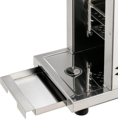 Tepro Toronto 3184 Grill do Steków do 800 °C, Srebrny, 56 x 23 x 40.5 cm