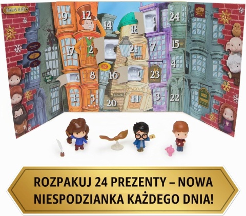Wizarding World Kalendarz adwentowy kolekcjonerski F25, 6072709 ZESTAW FIGUREK HARRY