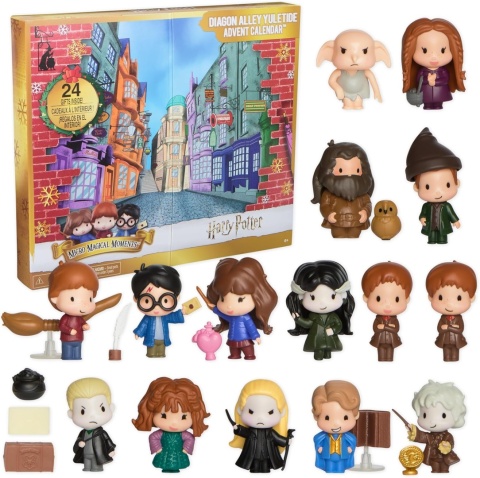 Wizarding World Kalendarz adwentowy kolekcjonerski F25, 6072709 ZESTAW FIGUREK HARRY