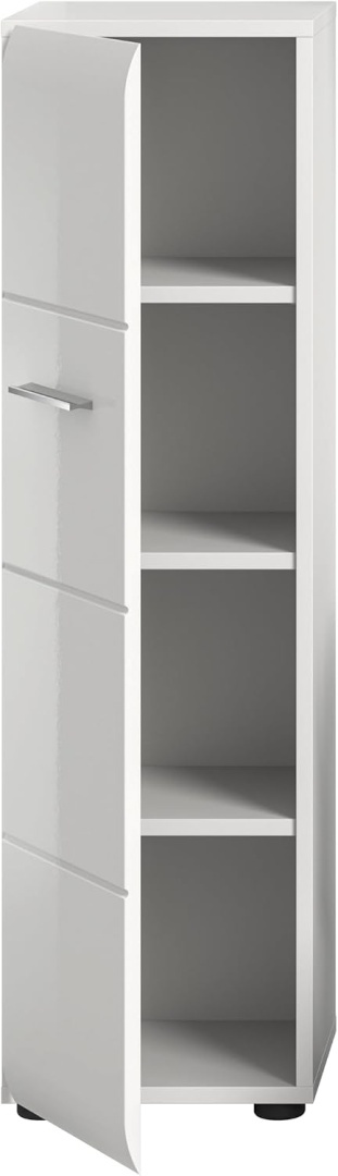 xonox.home – Szafka stojąca Ice 30 x 80 x 30 cm w białym korpusie