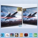 Antena TV Wewnętrzna 4K UHD Full HD Wzmacniacz Magnetytczna baza