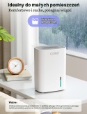 CLEVAST Elektryczny Osuszacz Powietrza Wewnętrzny Biały 850 ml