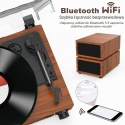 Gramofon Udreamer UD012 Vintage z Głośnikami - Bluetooth 5.3 - Stereo - USB