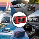 Inteligentna, w pełni automatyczna ładowarka akumulatorów samochodowych 15 A, 12 V/24 V WTYCZKA PL
