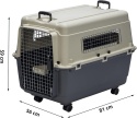KARLIE Flugzeugbox Nomad L Transporter Dla Zwierząt 81x56x59cm Do 25kg