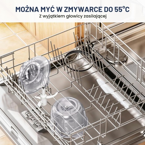 LINKChef Rozdrabniacz elektryczny, 1.5 L, pojemnik ze stali