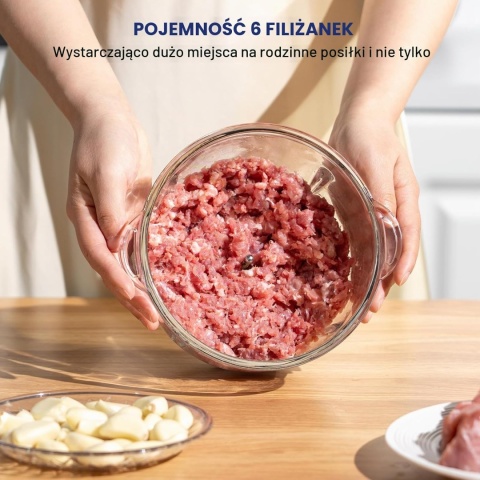 LINKChef Rozdrabniacz elektryczny, 1.5 L, pojemnik ze stali