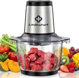 LINKChef Rozdrabniacz elektryczny, 1.5 L, pojemnik ze stali