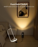 Lampa Podłogowa szafkowa biurkowa LED GU10 6W–Regulacja Barwy Światła 2 szt