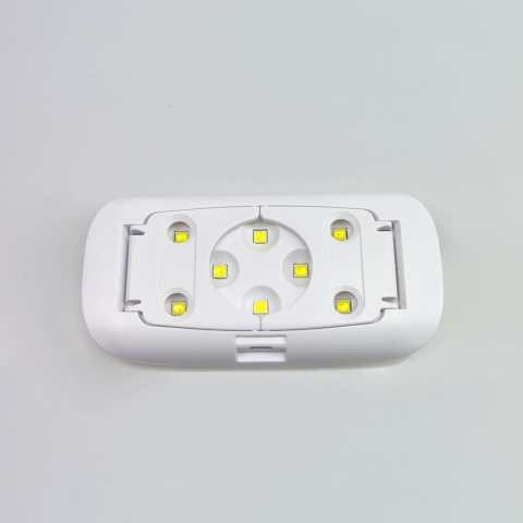 Lampa UV do żywicy, 12 W, przenośna, do szybkiego utwardzania, podwójna długość fali (365 i 395 nm), z funkcją timera