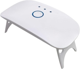 Lampa UV do żywicy, 12 W, przenośna, do szybkiego utwardzania, podwójna długość fali (365 i 395 nm), z funkcją timera