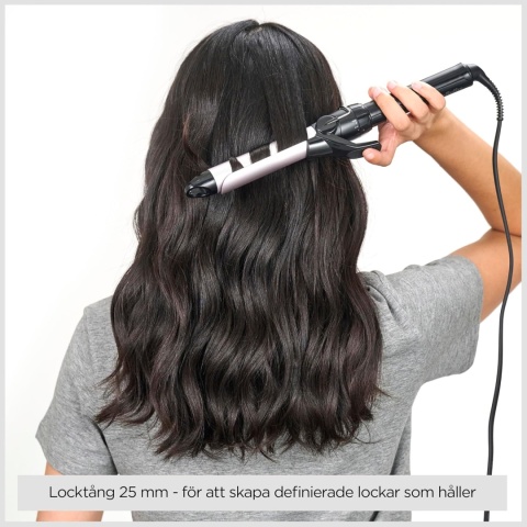 Lokówka BaByliss 25 mm - wałek satynowy, 10 ustawień temperatury, profesjonalne narzędzie do stylizacji