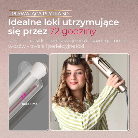 Lokówka automatyczna TYMO CurlPro Plus 25 mm Gold