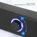 Mini Soundbar Głośniki Komputerowe USB JACK 3,5mm do Laptopa Komputera PC1