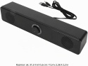 Mini Soundbar Głośniki Komputerowe USB JACK 3,5mm do Laptopa Komputera PC1