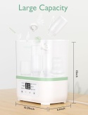 Momcozy Sterylizator do butelek 8w1 parowy – elektryczny sterylizator i suszarka MOMCOZY BS002
