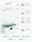 Momcozy Sterylizator do butelek 8w1 parowy – elektryczny sterylizator i suszarka MOMCOZY BS002