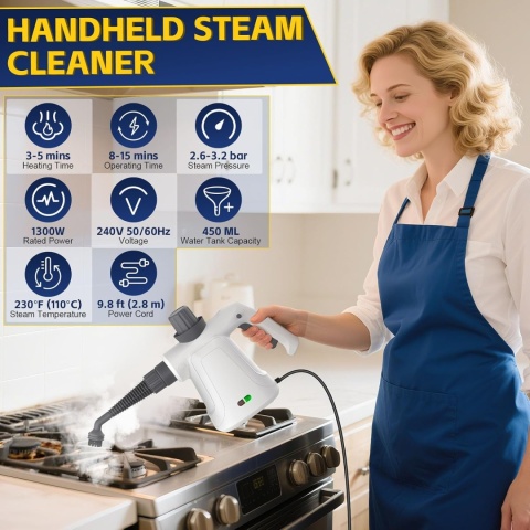 Myjka parowa ZeyKaf QL-QX801 ciśnieniowa mop Steam Cleaner