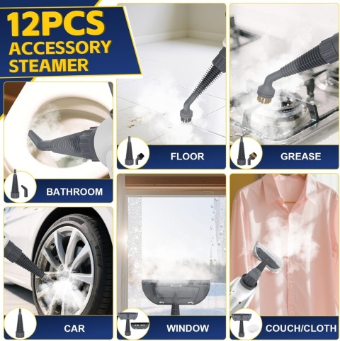 Myjka parowa ZeyKaf QL-QX801 ciśnieniowa mop Steam Cleaner