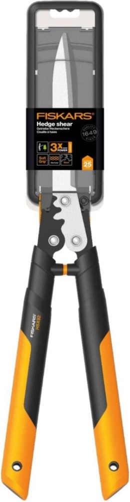 Nożyce do żywopłotu Fiskars HSX92 PowerGear X 63 cm