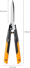 Nożyce do żywopłotu Fiskars HSX92 PowerGear X 63 cm
