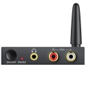 PROZOR 192 kHz cyfrowy na analogowy konwerter audio z odbiornikiem Bluetooth 5.0 przetwornik DAC