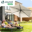 Parasol Vounot beżowy 270 x 240 cm