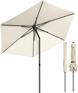 Parasol Vounot beżowy 270 x 240 cm