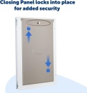 PetSafe Drzwi aluminiowe Extreme Weather L