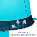 Plażowy WolfWise WF-INS-B-1 odcienie niebieskiego 145 cm x 2,2 m x 120 cm