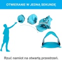 Plażowy WolfWise WF-INS-B-1 odcienie niebieskiego 145 cm x 2,2 m x 120 cm