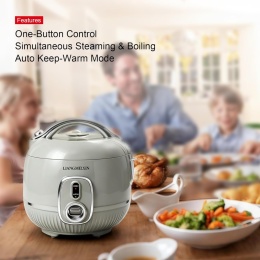 Ryżowar rice cooker do gotowania ryżu 0.8 L utrzymywanie ciepla