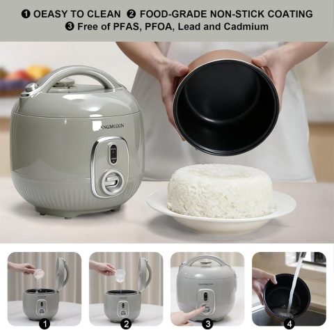Ryżowar rice cooker do gotowania ryżu 0.8 L utrzymywanie ciepla