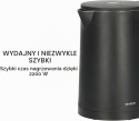 SEVERIN Czajnik elektryczny z regulacją temperatury, uchwyt z kolorowym wskaźnikiem ogrzewania, 2200 W,