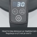 SEVERIN Czajnik elektryczny z regulacją temperatury, uchwyt z kolorowym wskaźnikiem ogrzewania, 2200 W,